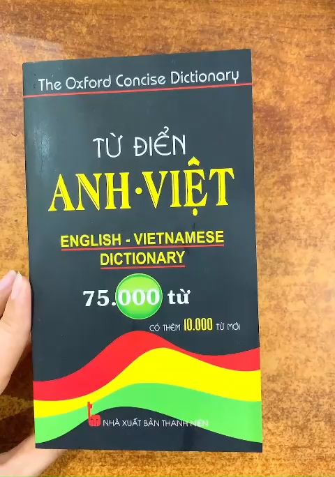 Sách - Từ Điển Anh Việt 75.000 từ