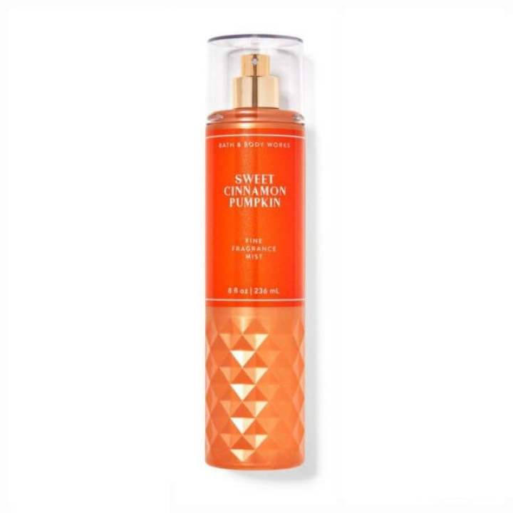 Bath Body Works Sweet Cinnamon Pumpkin Fine Fragrance Mist