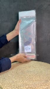 Plastik Display 12x30 Cm Tebal 40 mic isi 100 lembar / Plastik Perlize / Plastik Gantung untuk Kemasan Aksesoris & Snack