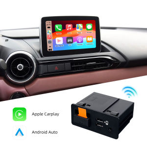 Carplay Android Auto OEM Hub Retrofit Kit for Mazda Carplay Adapter Compatible with Mazda 2/3/6/CX3/CX5/CX9/MX5 2014-2021