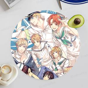 Hetalia World Stars Anime Round Coasters Insulated Durable Cups Coffee Coaster Plate Mats Home and Decoration Kitchen Utensils