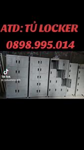 Tủ Locker Sắt 4-6-8-10-12-15 Cửa Cao Cấp - Có Khóa Riêng Từng Ngăn - Phù Hợp Nhân Viên Công Nhân Học Sinh