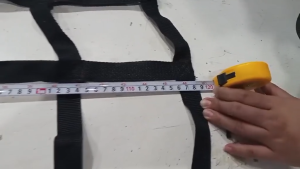 Universal Adjustable Cargo Net for Pickup Trucks Durable Trunk Luggage Carrier with Storage Bag & Logo Cap 47x47 Inches