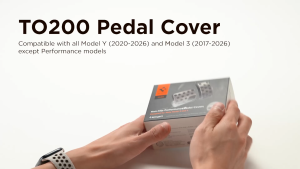 Spigen Non-Slip Performance Foot Pedal Covers for Tesla Model Y (~Juniper 2025) and Model 3 (~Highland 2024 2025) Designed for All Model 3 Y  Accessories