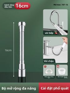 SHENYUAN | Vòi Xịt Nước Mở Rộng có Chức năng Quay và Tăng Áp