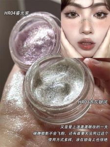 Shining Beauty to My Heart ~ Gel Eye Shadow Monochrome Sequin Plate Cut-off Brightening Highlight Super Shiny Pearlescent Smoky Makeup