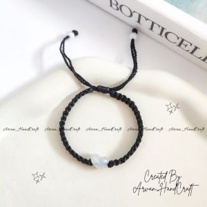 Gelang Love Glow In The Dark Tali Anyam // Gelang Tali Anyam Love Glow In The Dark