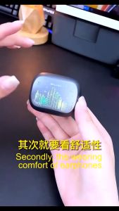 Awei T53 ANC Call Noise Reduction Wireless Earbuds (Black) | In-Ear Bluetooth Earphones with Mic Waterproof IPX6