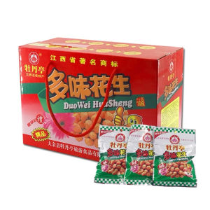 Peony Garden Assorted Flavor Peanut Gift Box Jiangxi Ganzhou Special Products for Elderly And Youths Snack/Nuts/Candies