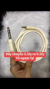 Dây chuyển jack 3.5ly ra jack 6ly - Tốt / Dây chuyển 3.5mm to 6.5mm