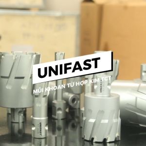 Mũi Khoan Từ UNIFAST Hợp Kim TCT Khoét Sâu 35mm - Chính Hãng