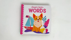 Babys First Words Board Book to Help Brain Development