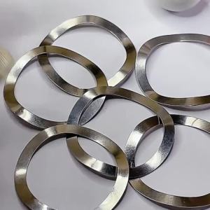 M3 Black Multi Wave Spring Shim JIS Standard 304 Stainless Steel Corrugated Elastic Wave Washer Hardware
