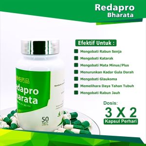 Obat Katarak Glukoma Ampuh Original Obat Rabun Mata Minus REDAPRO Bharata Asli Original 100%