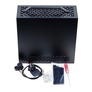 5 Litre Mini A24-V5 2.0 Dual Slot Single Display 1u Power Supply Itx Chassis with Double Chamfer