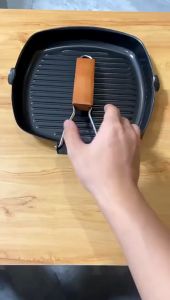 COD FREE ONGKIR BBQ Square Grill Pan Panci BBQ Panggangan Sosir Bakar Steak Wajan Grill Serbaguna Anti Lengket