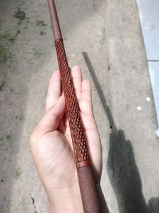 TANGKRINGAN MURAI BATU PEDIMEN STYLE FULL AMPLAS KAYU JATI TUA YANG BERKWALITAS