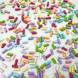 สร้อยโทรศัพท์มือถือ หัวเข็มขัด ลูกปัด ลูกปัด ลวดลายไม้ไผ่ ลวดลายไม้ไผ่สีสันสดใส ลวดลายไม้ไผ่ขนาดเล็ก ลวดลายไม้ไผ่ผสมโลหะ