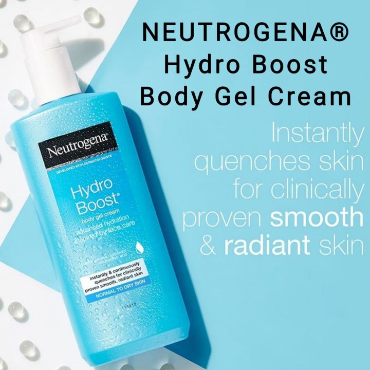 Exp 05 25 Neutrogena Hydro Boost Body Gel Cream นูโทรจีน่า ไฮโดรบูสท์