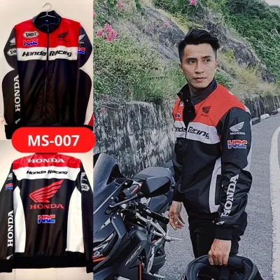 [SIÊU SALE GIỮA THÁNG+HOÀN TIỀN MAX 6%] Áo Khoác Dù HonDa Đỏ Đen