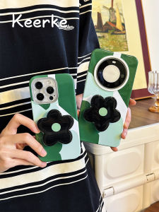 เคสโทรศัพท์แบบบล็อกสีเขียว Original Green Block iPhone 13 พร้อมชาร์จแบตเตอรี่แบบแยกแยะได้สำหรับ Huawei Mate60 pro Apple 15 pro Max
