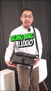 EVERNEXT - CLUTCH BAG IPAD TABLET WATERPROOF TAS SELEMPANG MULTIFUNGSI PRIA SLING BAG LUXIO