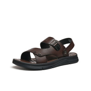 CAMEL | Non-slip Slipper for Driving and Beach Wear Leather Sandals