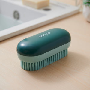 Long Handle Shoe Brush Soft Bristle Clothes Cleaning Tool Non-Slip Grip No Hair Shedding Family Multi-Function Shoe Cleaner