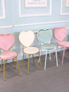 Modern Simple Butterfly Knot Chair Princess Heart Knot Workbench Makeup Chair Living Room Bedroom Popular Internet Chair