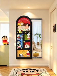CTYLIGHTZ | Invisible Pull Slide Floor Mirror Dotted Panel