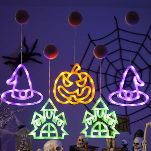 No Brand | Halloween Pumpkin Suction Cup Light