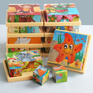 3D Puzzle Đồ Chơi Gỗ Hình Khối Lập Thể Cho Trẻ Em Từ 3-8 Tuổi Đồ Chơi Giáo Dục Cho Trẻ Em Từ Mẫu Giáo Đồ Chơi Lắp Ráp Hình Khối
