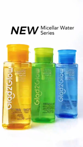 Glad2glow Micellar Water 300ML - Pembersih Makeup & Kotoran diwajah