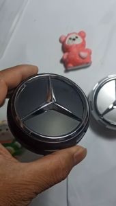 (Mercedes) Logo Mercedes AMG loại dày chụp mâm xe (chụp Lazâng) xe AMG đường kính 75mm phù hợp mẫu xe Mercedes AMG