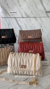 Tas Selempang Wanita Kinan Tas Pesta Tas Kondangan