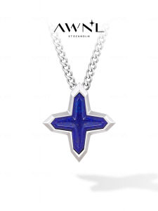Lapis Lazuli S925 Silver Modern Amulet Men Pendant