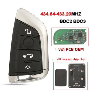 Chìa Khóa Điều Khiển Từ Xa Ô Tô Jingyuqin N5F-ID21A 434MHz Bản Gốc PCB Dành Cho BMW 3 5 6 7 X3 X5 X7 Dòng G G01 G02 G08 G11 G20 G30 G31 G32