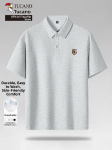 TUCANO | Mens Polo Shirt Summer New Loose Fit Business Casual