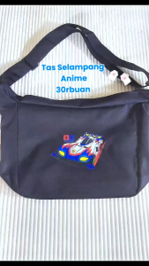 tas anime selempang anak laki laki & perempuan sekolah ngaji motive kimetsu no yaiba hasira kny