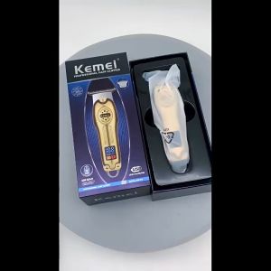 Alat Cukur Rambut Tanpa Kabel / Kemei KM 678 Mini LCD Indikator Baterai - Hair Trimmer Cordless