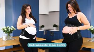 XL 3 in 1 Elastic Maternity Support Belt Pregnant Prenatal Belly Support Adjustable Maternity Support Belt