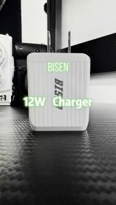 BISEN BC678 2.1A Powerful Fast Charger Mini Adaptor w/ Usb Port For Android Micro/Type-C/Iph