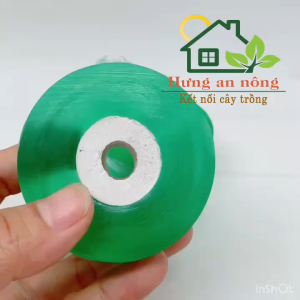Băng keo trong bản 3cm ghép cành tự dính chất liệu nhựa PE size 3x6cm