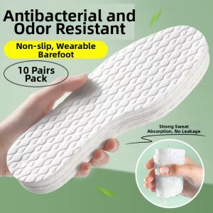 JVBV | Mint Anti-Slip Wash-Free Sweat Absorption Deodorant Breathable Thin Insoles