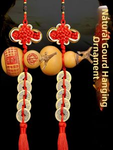 YISHUIGE | Decorative Gourd With Coins Home Decor