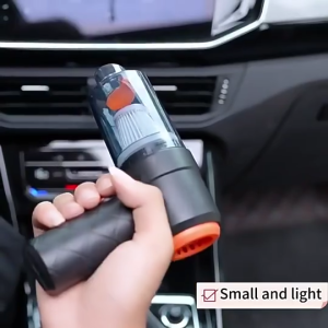 Mini Wireless Car Vacuum Cleaner USB Rechargeable 4in1 Strong Suction & Blow Cordless Mini Vacuum