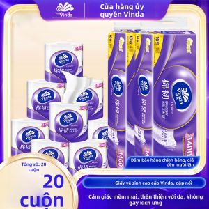 Vinda | Cuộn Giấy Vệ Sinh 4 Lớp Đập Nổi