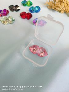 Bros jilbab Bros dagu kristal Swarovski grad A size 14mm