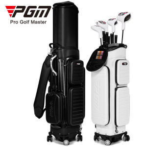 PGM QB142 new Golf Bag with Wheels Customs locks flexible Full body hard shell Large Capacity Golf Aviation Bag golf supplies