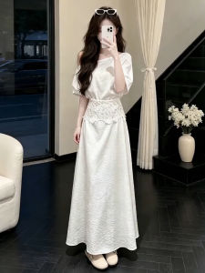 Ge·an·fei | French Style Summer New Dress Long Set